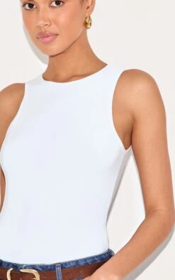 Prettylittlething White Basic Slinky Racer Bodysuit 9 Prettylittlething White Basic Slinky Racer Bodysuit -Pretty Little Thing Shop 5b0b797d554e4c8b72f8e81d17d8806580abb3f1 CNF0753 4 white basic slinky racer bodysuit