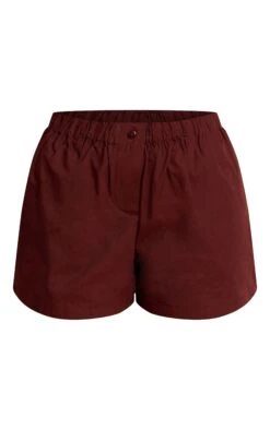 Prettylittlething Chocolate Poplin Floaty Shorts -Pretty Little Thing Shop 5b4566d78418d99b666a1db3f39beaa076b7132b CNM3239 6 chocolate poplin floaty shorts