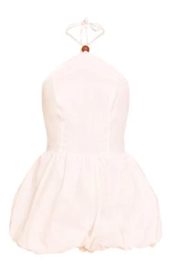 Prettylittlething White Halterneck Puffball Romper 9 Prettylittlething White Halterneck Puffball Romper -Pretty Little Thing Shop 5b94d1f98072fe8a1160f634789f01b27df3b920 CNM7368 5 white halterneck puffball playsuit
