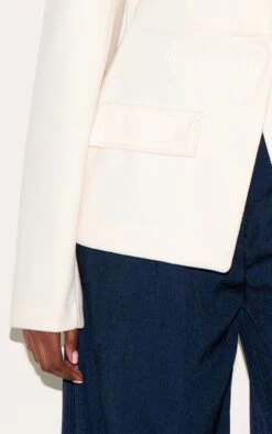 Prettylittlething Cream Button Up Longline Collarless Blazer 8 Prettylittlething Cream Button Up Longline Collarless Blazer -Pretty Little Thing Shop 5c40fcae847ea0310911a43762d00a992a597a56 CNM5315 4 cream button up longline collarless blazer