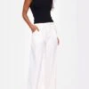Cream Structured Woven Tailored Wide Leg Pants -Pretty Little Thing Shop 5ccd7b08e12cb65d42b86ff321f80fb2672d6ac4 cnh5942 1
