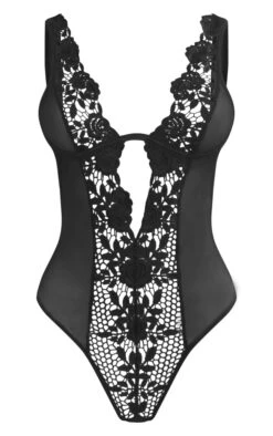 Prettylittlething Black Mesh Deep Plunge Crochet Lace Bodysuit -Pretty Little Thing Shop 5da5d5a32b788e6d5fd4003214cdd1a2b63c6a1e CNG8634 5 black mesh deep plunge crochet lace bodysuit