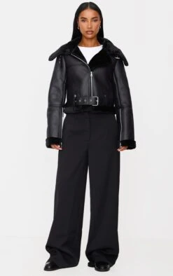 Prettylittlething Black Multi Zip Cropped Aviator 7 Prettylittlething Black Multi Zip Cropped Aviator -Pretty Little Thing Shop 5ea61fbabf1591a5c8ebe8c0d65916bf6c2a7c78 cms6045 3