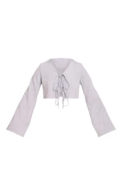 Prettylittlething Light Blue Textured Tie Front Detail Blouse -Pretty Little Thing Shop 5eb7f40beb5e1568b29469513d215c155fc0827e CNN6740 5 light blue textured tie front detail blouse