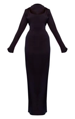 Prettylittlething PLT Label Navy Satin Cowl Back Maxi Dress 9 Prettylittlething PLT Label Navy Satin Cowl Back Maxi Dress -Pretty Little Thing Shop 5f5502aaead88bccac768416469c682c7327895e CNM2645 5 plt label navy satin cowl back maxi dress