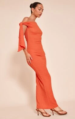 Prettylittlething Rust Textured Asymmetric Drape Detail Bodycon Dress -Pretty Little Thing Shop 601142af96d0da8246db8d1877b31cbaffd6355f CNN7321 3 rust textured asymmetric drape detail bodycon dress