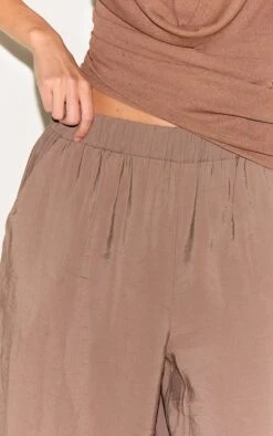 Prettylittlething Mushroom Peached Woven Elasticated Waist Straight Leg Pants 7 Prettylittlething Mushroom Peached Woven Elasticated Waist Straight Leg Pants -Pretty Little Thing Shop 60fff5e67598654176131a9147cd58934fef942b CNL9354 4 mushroom peached woven elasticated waist straight leg trousers