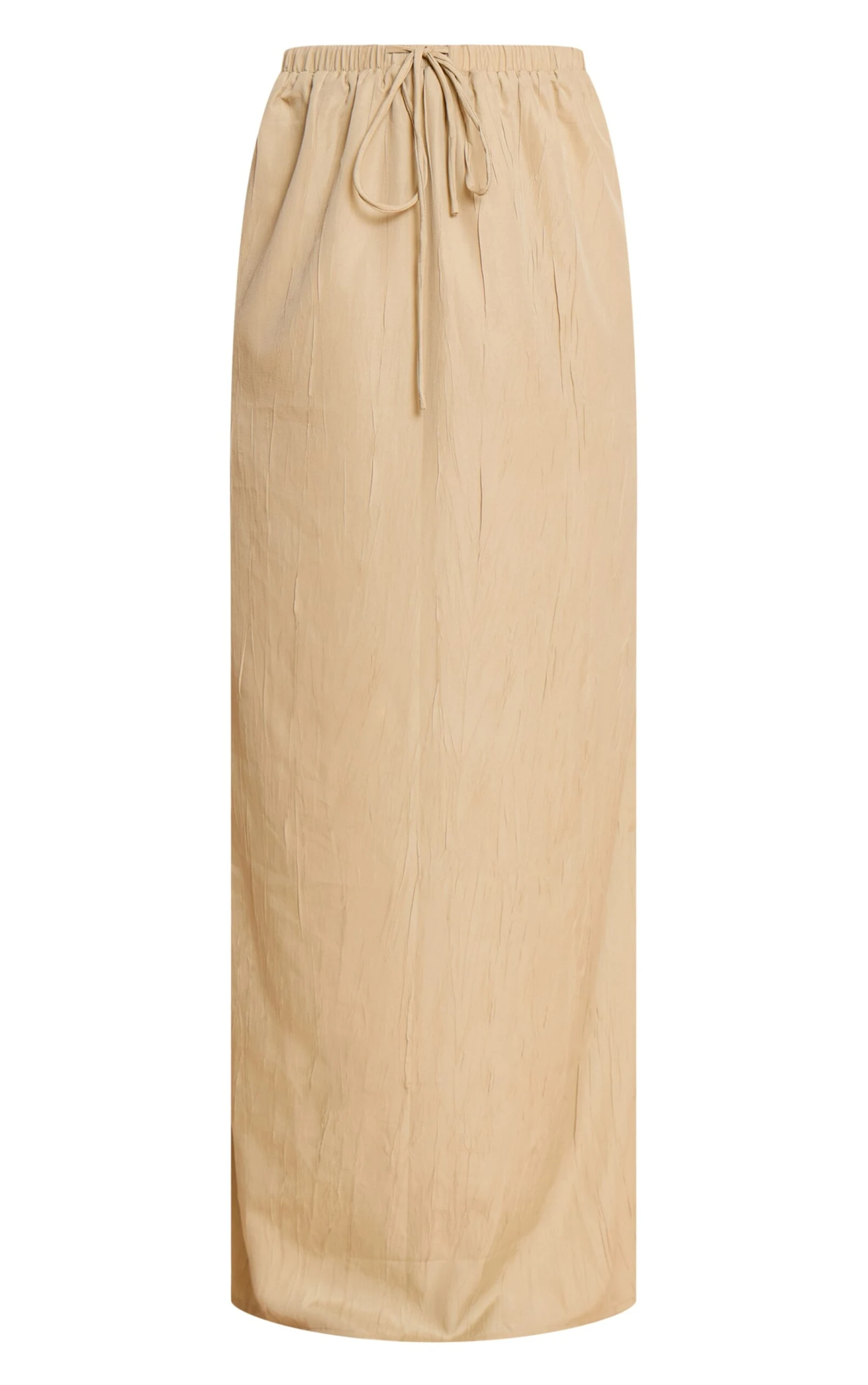 Prettylittlething Clay Textured Tie Waist Detail Maxi Skirt 5 Prettylittlething Clay Textured Tie Waist Detail Maxi Skirt - Image 5