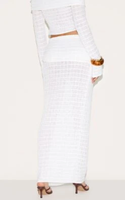 Prettylittlething White Fold Over Textured Knit Skirt -Pretty Little Thing Shop 621cf7eec6031eb96f52f15372755c7b633d93b7 CNM9209 3 white fold over textured knit skirt