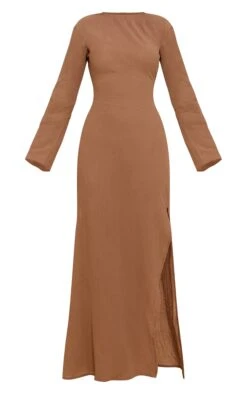 Prettylittlething Taupe Textured Long Sleeve Maxi Dress 9 Prettylittlething Taupe Textured Long Sleeve Maxi Dress -Pretty Little Thing Shop 6237e142e1c9468a1cec309ba4e36202c4e2b675 CNM3601 5 taupe textured long sleeve maxi dress