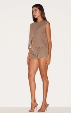 Prettylittlething Mushroom Gold Trim Oversized Vest 7 Prettylittlething Mushroom Gold Trim Oversized Vest -Pretty Little Thing Shop 628e6fbd7c8fa2e2d4c62c517f9b26155ecd4bc6 CNM0407 3 mushroom gold trim oversized waistcoat