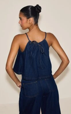 Prettylittlething Indigo Floaty Sleeveless Denim Top 6 Prettylittlething Indigo Floaty Sleeveless Denim Top -Pretty Little Thing Shop 649816825b11f6141d4ee1522f3e31b6a450e954 CNM9254 2 indigo floaty sleeveless denim top