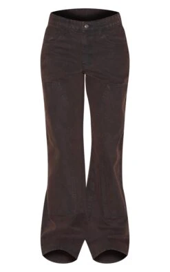 Prettylittlething Dark Chocolate Carpenter Style Cargo Pocket Jeans 9 Prettylittlething Dark Chocolate Carpenter Style Cargo Pocket Jeans -Pretty Little Thing Shop 64ab960e482326378774cebed100c007c2665055 CNL0366 5 dark chocolate carpenter style cargo pocket jeans
