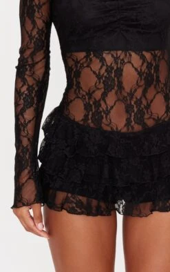 Prettylittlething Black Lace Bardot Rara Skort Romper 8 Prettylittlething Black Lace Bardot Rara Skort Romper -Pretty Little Thing Shop 65ba043ba7373f4e589008c4d98a52313f5141f7 cnk5806 4