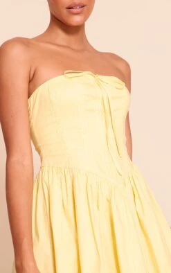 Prettylittlething Lemon Bandeau Lace Detail Shift Dress -Pretty Little Thing Shop 66146c7abf9d802bb8c3d9765029bf1bf7c9a282 CNN7279 4 lemon bandeau lace detail shift dress