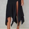 Prettylittlething Black Soft Touch Ruched Asymmetric Midi Skirt -Pretty Little Thing Shop 663dcb171c67a71662d22104fd603a39913555c2 cnd3695 2