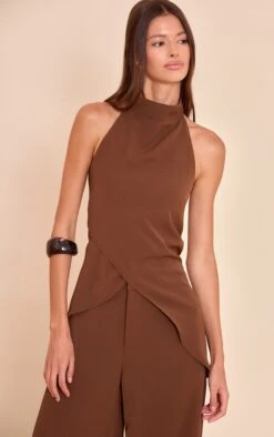 Prettylittlething Chocolate Woven Tailored Straight Leg Pant -Pretty Little Thing Shop 665f467f6de20c7f4d60fe22b4fee633740a9b05 CNN7618 4 olive woven tailored straight leg trouser