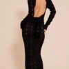 Black Long Sleeve Backless Maxi Dress 11 Black Long Sleeve Backless Maxi Dress -Pretty Little Thing Shop 66ecd02c1828b9373bac9423f68d72463cc3b454 CNO0188 1 black long sleeve backless maxi dress