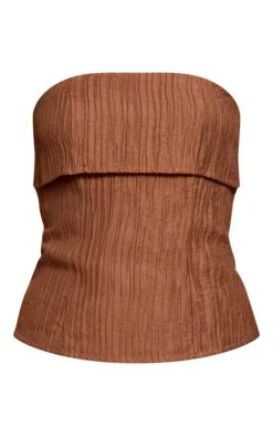 Chocolate Textured Woven Fold Over Bandeau Top 9 Chocolate Textured Woven Fold Over Bandeau Top -Pretty Little Thing Shop 674e073df9ee542900e7265abef7801b66b27ae8 CNO1824 5 chocolate textured woven fold over bandeau top