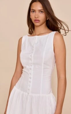 Prettylittlething White Scoop Back Button Down Shift Dress 8 Prettylittlething White Scoop Back Button Down Shift Dress -Pretty Little Thing Shop 678ccac0737aaad03a8a155651cfdb285d479441 CNM1545 4 white scoop back button down shift dress