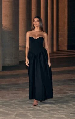 Prettylittlething Premium Black Underwired Corset Midaxi Dress -Pretty Little Thing Shop 6801e7475f087ba18b4e6dcaf8b31f5cb782818d cnk5924 3