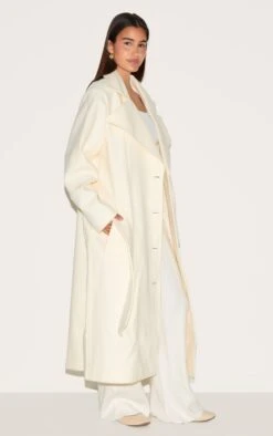 Prettylittlething Ecru Oversized Wool Look Trench Coat 7 Prettylittlething Ecru Oversized Wool Look Trench Coat -Pretty Little Thing Shop 689f5ae372c3a4208f3f691c17858141e4fa4ba9 CNL7324 3 ecru oversized wool look trench coat