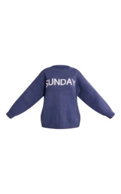 Prettylittlething Navy Sunday Jacquard Knitted Sweater -Pretty Little Thing Shop 68c2d6b8ba9c6252d8ed747a2d209c434c1ab9bb cnj6277 5