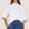 Prettylittlething White Oversized Boxy T Shirt -Pretty Little Thing Shop 6a3e1b48ee373e2985e091710ca8bb9ed0710dac CNN0514 1 white oversized boxy t shirt