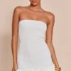 Cream Shirred Bandeau Bodycon Dress -Pretty Little Thing Shop 6ab7985fb5c541d8119614cfc7e6a09d5a8aa42c CNO2474 1 cream shirred bandeau bodycon dress
