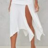 Prettylittlething White Soft Touch Ruched Asymmetric Midi Skirt 9 Prettylittlething White Soft Touch Ruched Asymmetric Midi Skirt -Pretty Little Thing Shop 6ae65e248e15727f5203e2cb1641dca2c1fb585b cnd3694 2
