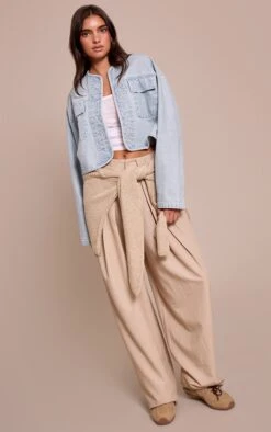 Prettylittlething Light Blue Curved Hem Cropped Denim Jacket -Pretty Little Thing Shop 6dd009086e8ad8de57ead9d356c915b08729d995 CNN2920 3 light blue curved hem cropped denim jacket