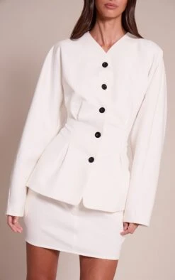 Cream Woven Tailored Micro Mini Skirt -Pretty Little Thing Shop 6e38777d656ab152943c6639875c468c37a12421 CNO2394 2 cream woven tailored micro mini skirt