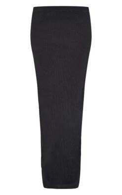 Prettylittlething Black Ribbed Maxi Mid Rise Skirt -Pretty Little Thing Shop 6e63031d1a370ccb824423df0673bc424a5f8ebb CNL4934 5 black ribbed detail mid rise maxi skirt