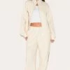 Prettylittlething Cream Wide Leg Contrast Seam Sweatpants -Pretty Little Thing Shop 6f850f24710ab0962425140718eb6e9dcbc6dd28 CNM6482 1 cream wide leg contrast seam joggers