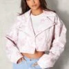 Pink Printed Textured Faux Leather Crop Biker Jacket 9 Pink Printed Textured Faux Leather Crop Biker Jacket -Pretty Little Thing Shop 6ff3cb6f21d75ddde375078ac63c58360c602a91 cni4604 1
