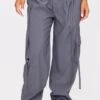 Prettylittlething Dark Grey Lightweight Shell Low Rise Cargo Ttrousers -Pretty Little Thing Shop 7031d6c38d48c4e9d39d9f47668e94310ef3db36 cnc2059 2