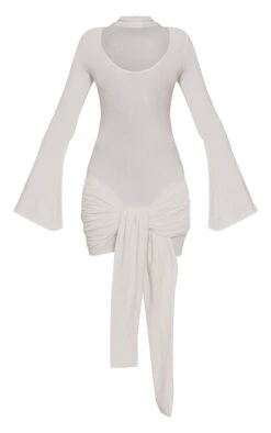 Prettylittlething White Jersey Wrap Scarf Detail Mini Dress -Pretty Little Thing Shop 706c015a6b93a3f3d444bb402549584a525b8a5a CNO3321 5 white jersey wrap scarf detail mini dress