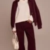 Burgundy Low Rise Wide Leg Jeans -Pretty Little Thing Shop 71522d4217aa2edd982680a5d7651f64020891da CNO0923 1 burgundy low rise wide leg jeans