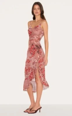 Prettylittlething Mushroom Chiffon Floral Cowl Neck Midi Dress -Pretty Little Thing Shop 7298538172695fad7c9e8ec6b4c0ce8b0af45641 CNM0121 3 mushroom chiffon floral cowl neck midi dress