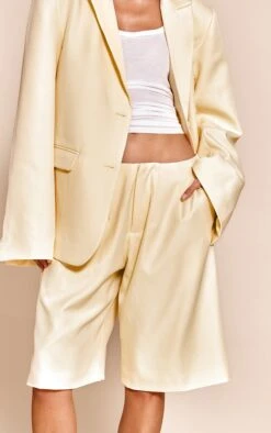 Prettylittlething Butter Yellow Tailored Woven Oversized Blazer -Pretty Little Thing Shop 72db07337fe154ae0a63e511ecccd7c841cdf17a CNO1841 4 butter yellow tailored longline blazer