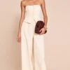 Cream Textured Bandeau Button Jumpsuit 11 Cream Textured Bandeau Button Jumpsuit -Pretty Little Thing Shop 7370092c1631cee4bb10ee6af7a3d3dbde09176b CNO0459 1 cream textured bandeau button jumpsuit