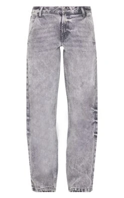Prettylittlething Washed Grey Wide Leg Jeans -Pretty Little Thing Shop 74ebdcaa5db306c51451c66497070b69a98729ae cnj9347 5