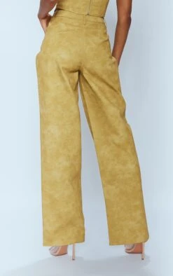 Prettylittlething Mustard Washed Faux Leather Dart Pocket Straight Leg Pants 7 Prettylittlething Mustard Washed Faux Leather Dart Pocket Straight Leg Pants -Pretty Little Thing Shop 74f868a11f2a5ab2680d443a2635f8a9c14a73ec cnf7414 3