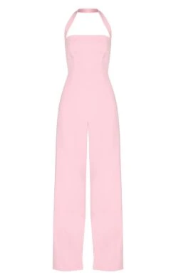 Prettylittlething Dusty Pink Premium Woven Halterneck Straight Leg Jumpsuit -Pretty Little Thing Shop 751c7a613ea9c538adf38b307e6f153dd88d0817 CNN1342 5 dusty pink premium woven halterneck straight leg jumpsuit