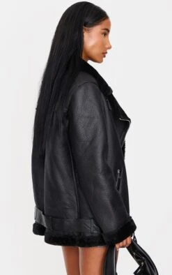 Prettylittlething Black Oversized PU Aviator 7 Prettylittlething Black Oversized PU Aviator -Pretty Little Thing Shop 755534a7813b3eea45c0819a94deff83e550832f cly3082 2