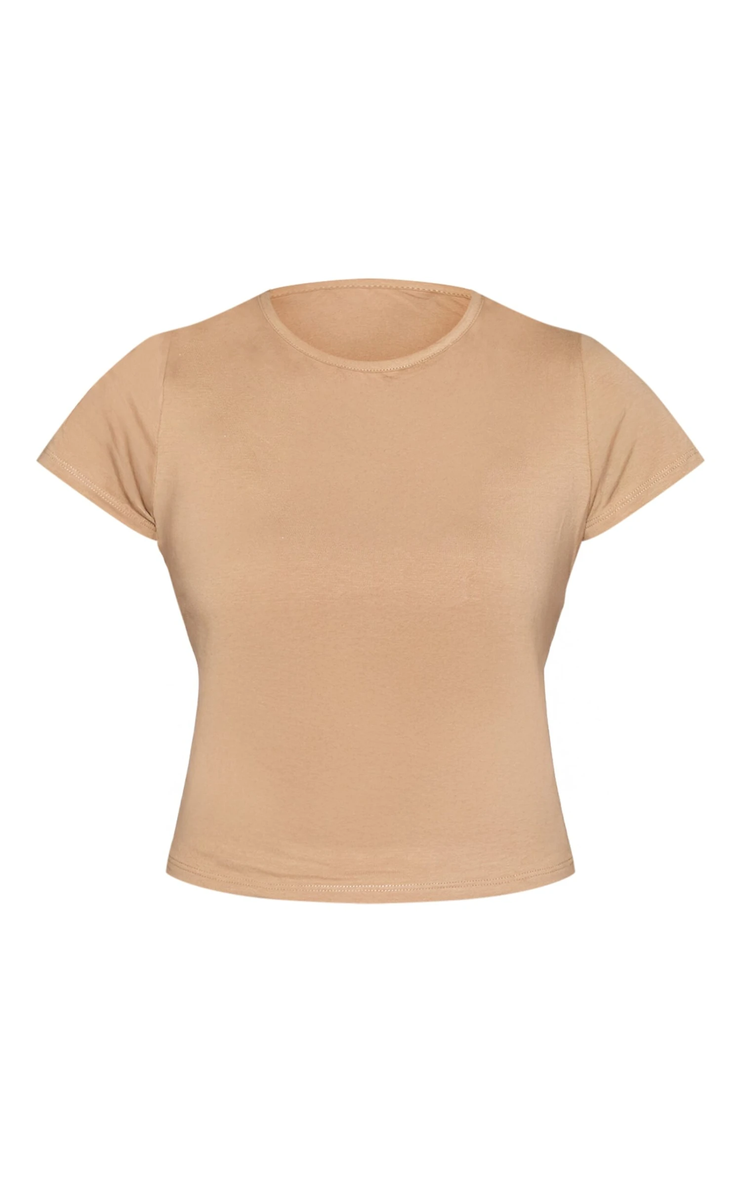 Stone Cotton Crew Neck Longline Short Sleeve T-Shirt 5 Stone Cotton Crew Neck Longline Short Sleeve T-Shirt - Image 5