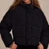 Prettylittlething Black Cropped Drawstring Puffer Jacket -Pretty Little Thing Shop 7626546145a773e8d032cad98d7215f102872153 CNN8371 1 black cropped drawstring puffer jacket