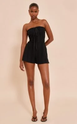 Prettylittlething Black Lace Fold Over Romper -Pretty Little Thing Shop 773d5f0470e13cde58009adab7e34d8c323317a2 CNO4151 3 black lace fold over playsuit