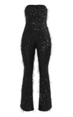 Black Textured Sequin Corset Bandeau Jumpsuit 9 Black Textured Sequin Corset Bandeau Jumpsuit -Pretty Little Thing Shop 77e6bdcd5ec5b977b970cc7d69dbd0dc55604f90 cng9572 5