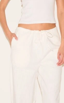 Prettylittlething Premium White Linen Drawstring Straight Leg Pants 8 Prettylittlething Premium White Linen Drawstring Straight Leg Pants -Pretty Little Thing Shop 78df99668223d0d58b0d408e6ac3e8869a41b01c CNI7655 4 premium white linen drawstring straight leg trousers